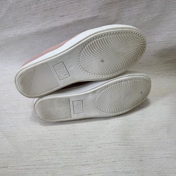 Time and Tru Woman's Pink Ankle Zip Up Booties Size 8 - Picture 6 of 8